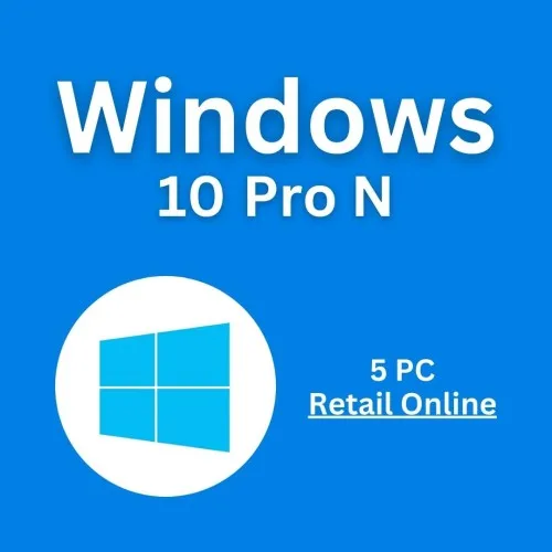 Windows 10 / 11 Pro N 5PC [Retail Online]