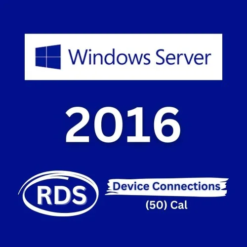 Windows Server 2016 Remote Desktop Services Device connections (50) CAL