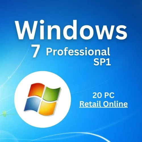 Windows 7 Professional SP1 20PC